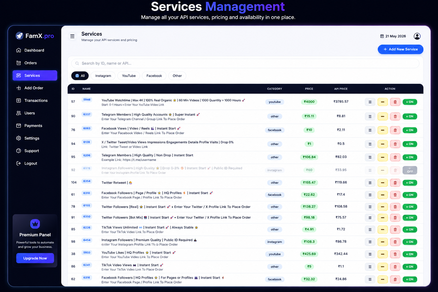 Services